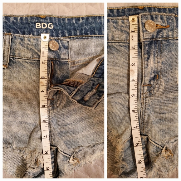 BDG Urban Outfitters Dolphin Low-Rise Denim Short 25W - Picture 6 of 7